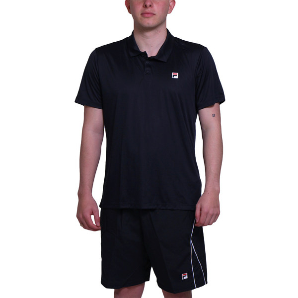 Imagen de Fila Remera Polo player f-box ii Negro - Hombre