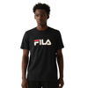 Imagen de FILA Regular letter premium iv Remera manga corta casual para hombre - Negro/Blanco