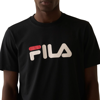 Imagen de FILA Regular letter premium iv Remera manga corta casual para hombre - Negro/Blanco